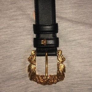 Versace First Line Leather Belt